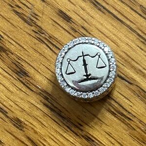 Pandora Lawyer Charm Sterling Silver Condition: Like New
